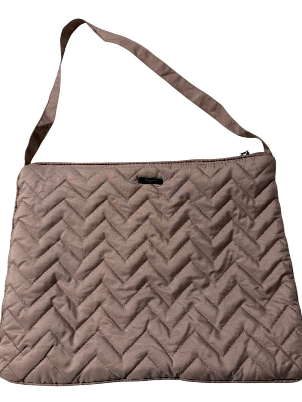 Liz Claiborne Quilted light pink shoulder bag